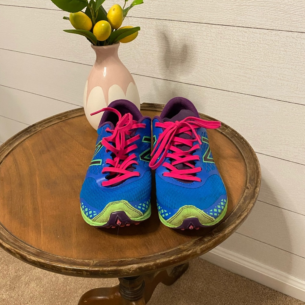 Neon New Balance Runner’s Shoe